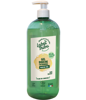 Label Tribu Gel douche Cocooning 1L