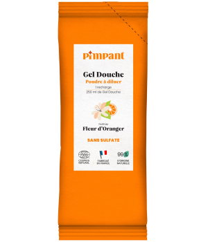 Pimpant Gel douche fleur d'oranger poudre à diluer 25g