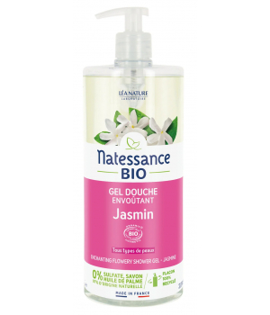 Natessance Gel douche Jasmin floral Sans Sulfates 1L