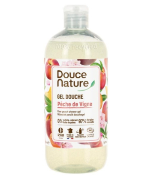 Douce Nature Gel douche pêche de vigne 500ml