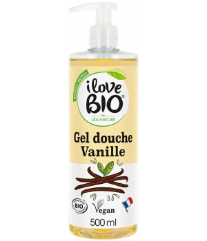 I Love Bio Gel douche plaisir de vanille 500ml