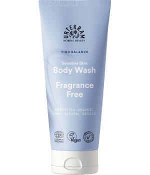 Anti-Gaspi Gel douche sans parfum peaux sensibles 200ml Urtekram bouchon cassé