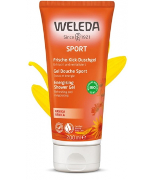 Weleda Gel douche sport à l'Arnica 200ml