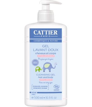 Cattier Gel lavant doux bébé 500ml