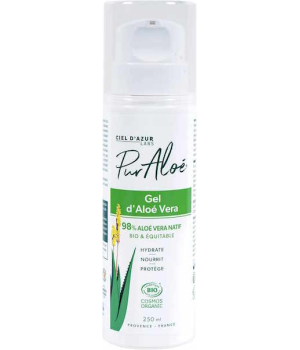 Puraloe Gel natif d'Aloé Vera tube airless 250ml