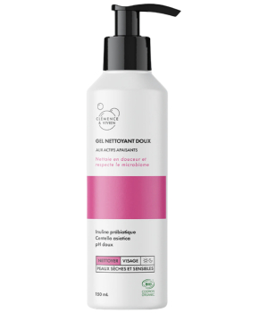 Clemence et Vivien Gel nettoyant doux 150ml