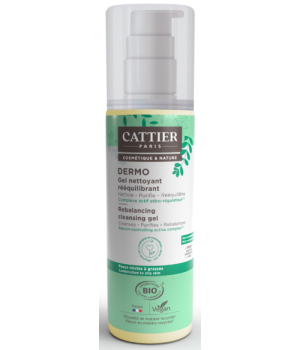 Cattier Dermo Gel nettoyant rééquilibrant 200ml