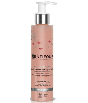 Centifolia Gelée d'huile démaquillante Eclat de Rose 150ml