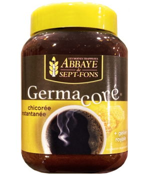 Abbaye de Sept Fons Germacoré Chicorée instantanée avec céréales et gelée royale 100g