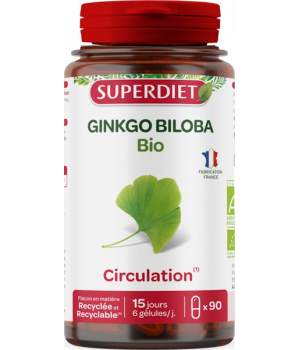 Super Diet Ginkgo Biloba Bio 90 gélules
