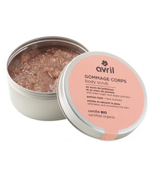 Avril Gommage corps bio parfum tiaré 200ml