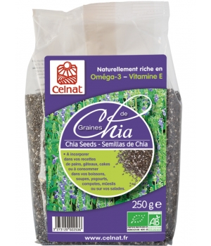 Celnat Graines de Chia 250g