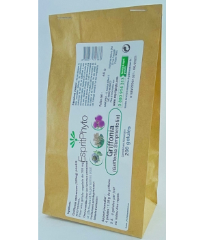 Esprit phyto Griffonia simplicifolia 320mg 200 gélules modèle Recharge