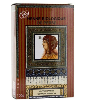 Nomade Palize Henné biologique de Perse Cuivre 100g
