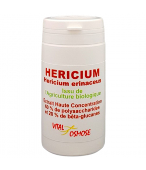 Vital Osmose Héricium biologique extrait 500mg 60 gélules