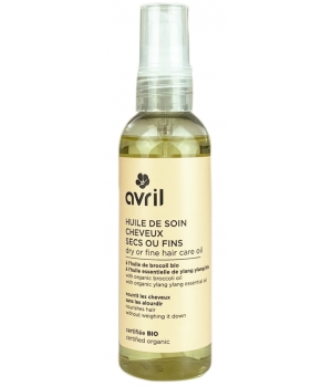 Avril Huile de soin cheveux secs ou fins 100ml