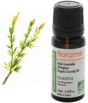 Florame Huile essentielle bio Palmarosa 10ml