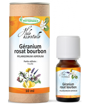 Phytofrance Huile essentielle Géranium Bourbon BIO 10ml