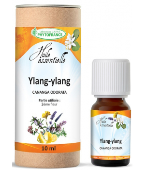 Phytofrance Huile essentielle Ylang Ylang 3ème fleurs 10ml