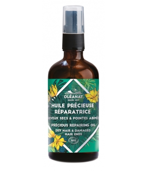 Oleanat Huile précieuse réparatrice cheveux secs et pointes abîmées 100ml