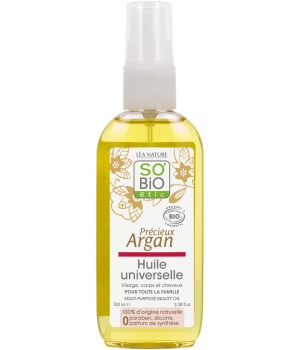 So'Bio étic Huile universelle Précieux Argan 100ml