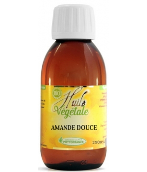 Phytofrance Huile végétale Amande douce BIO 250ml