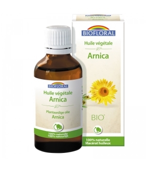 Biofloral Huile végétale Bio d'Arnica 50ml