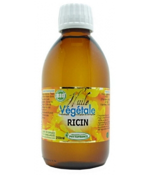Phytofrance Huile végétale de Ricin BIO 250ml