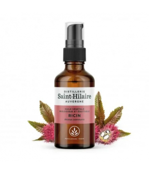 Distillerie Saint Hilaire Huile végétale de Ricin bio 50ml