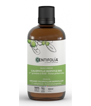 Centifolia Huile Vierge de Calophylle Inophyle Antiseptique et Cicatrisante 100ml