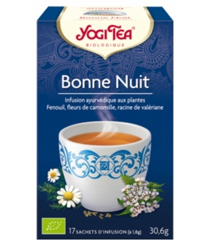 Yogi Tea Infusion Bonne nuit 17 infusettes