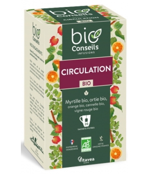 Bio Conseils Infusion Circulation Bio 20 sachets