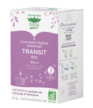 Romon Nature Tisane concentré végétal Transit Bio 18 sachets