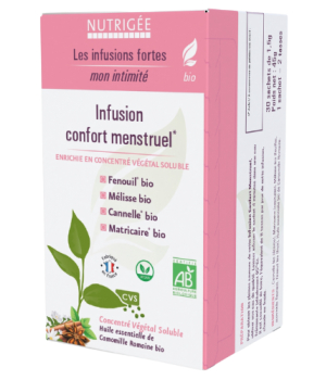 Nutrigee Infusion confort menstruel 30 sachets