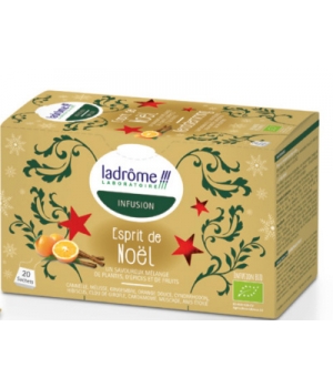 Ladrome Infusion Esprit de Noël 20 sachets