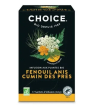 Alimentation, épicerie bio Choice Infusion fenouil anis cumin 34g