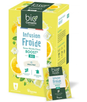 Bio Conseils Infusion froide Boost bio 20 sachets
