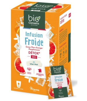 Bio Conseils Infusion froide Détox bio 20 sachets