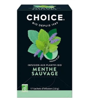 Choice Infusion menthe sauvage 17 sachets