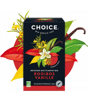 Choice Infusion rooibos vanille 40g