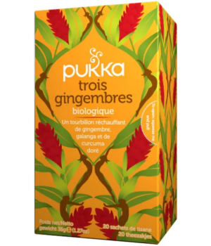 Pukka Infusion Trois Gingembres 20 infusettes