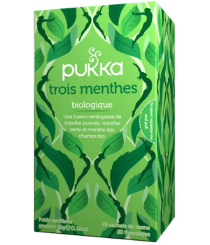 Pukka Infusion Trois Menthes 20 infusettes