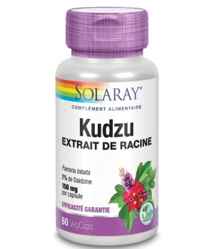Solaray Kal Kudzu 150 mg Extrait 60 gélules