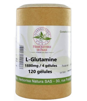 Herboristerie De Paris L Glutamine 120 Gélules
