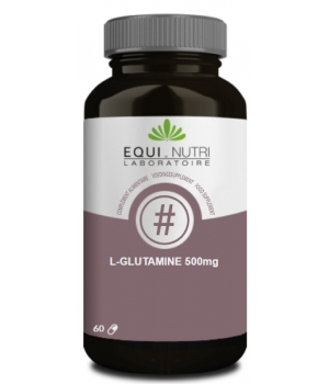 Equi - Nutri L Glutamine 500 60 gélules végétales 500mg
