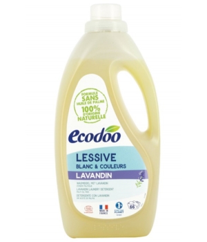 Ecodoo Lessive blanc et couleurs Lavandin 2L