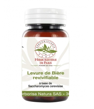 Herboristerie De Paris Levure de bière revivifiable 150 gélules végétales de 400mg