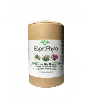 Esprit phyto Levure de riz rouge bio 120 comprimés