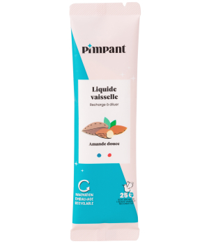 Pimpant Liquide vaisselle Amande en poudre à diluer 25g