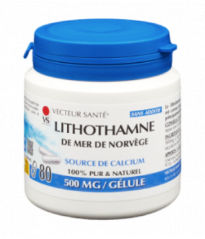 Vecteur Sante Lithothamne de mer de Norvège 80 gélules
